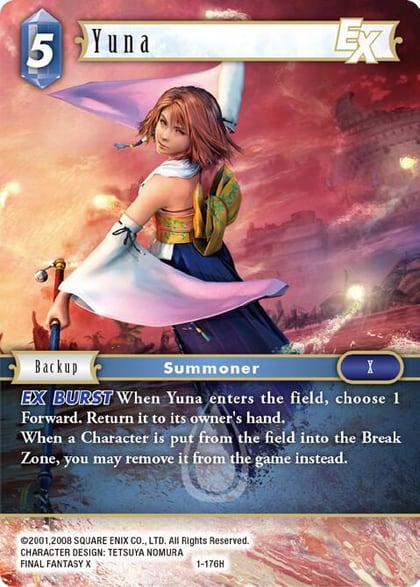 Yuna EX, Opus I 1-176H