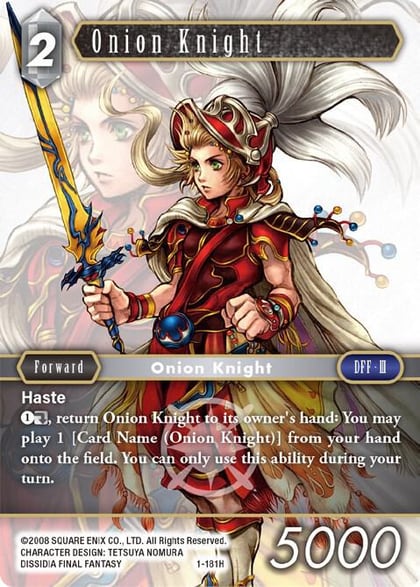 Onion Knight, Opus I 1-181H