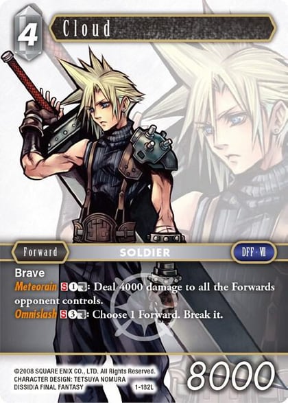 Cloud (Legend), Opus I 1-182L