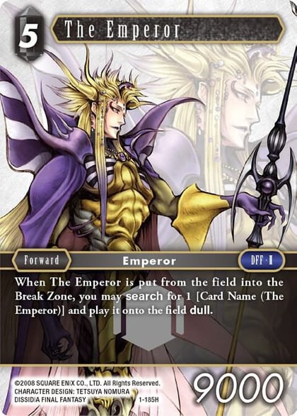 The Emperor, Opus I 1-185H