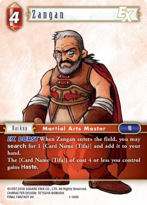 Zangan EX, Opus I 1-188S