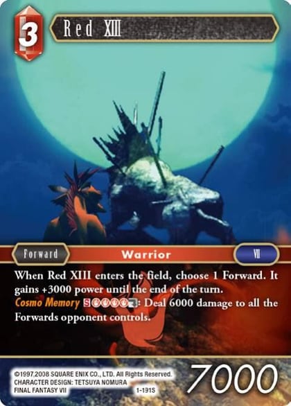 Red XIII (Starter), Opus I 1-191S