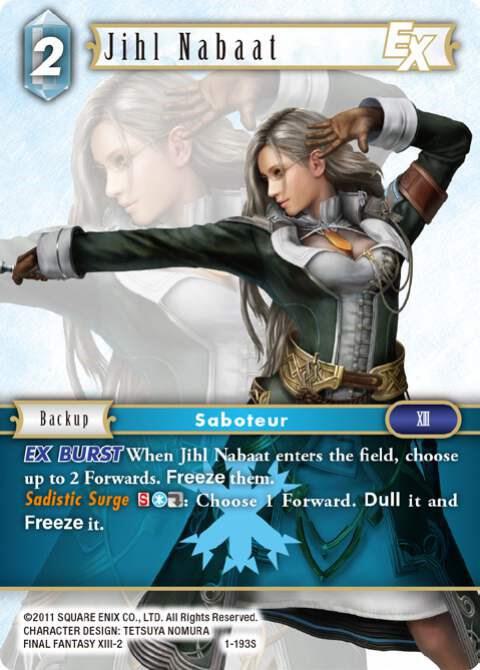Jihl Nabaat EX, Opus I 1-193S