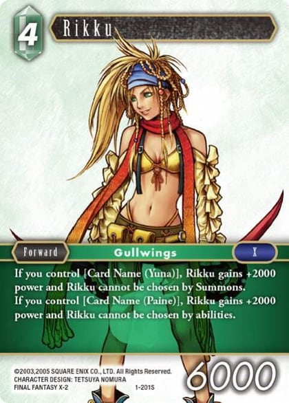 Rikku (Starter), Opus I 1-201S
