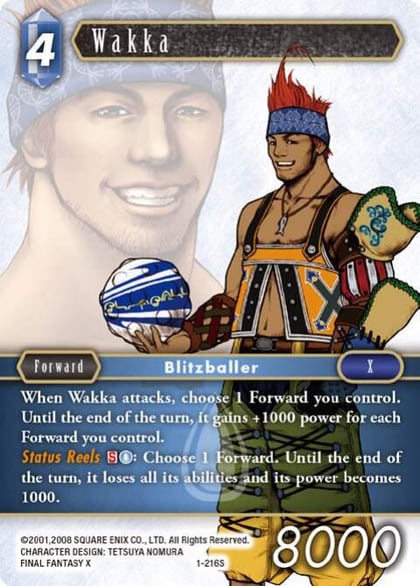 Wakka (Starter), Opus I 1-216S