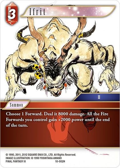 Ifrit, Opus X 10-002H