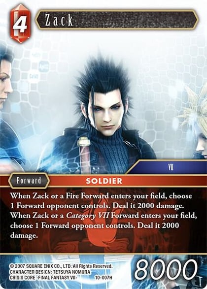 Zack, Opus X 10-007H