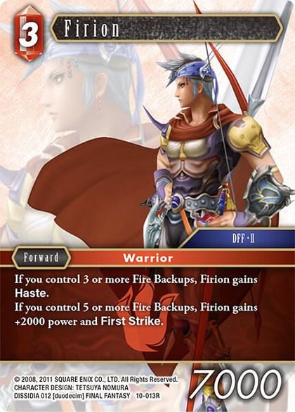 Firion, Opus X 10-013R