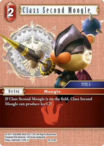 Class Second Moogle, Opus X 10-016C