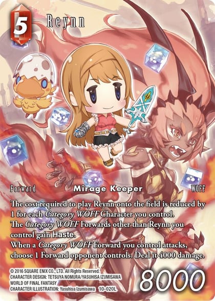 Reynn (Full Art), Opus X 10-020L