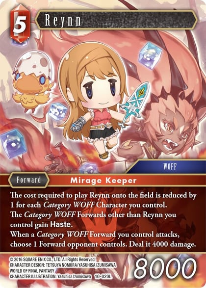 Reynn, Opus X 10-020L
