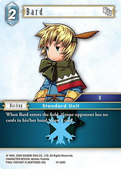 Bard (Ingus), Opus X 10-026C