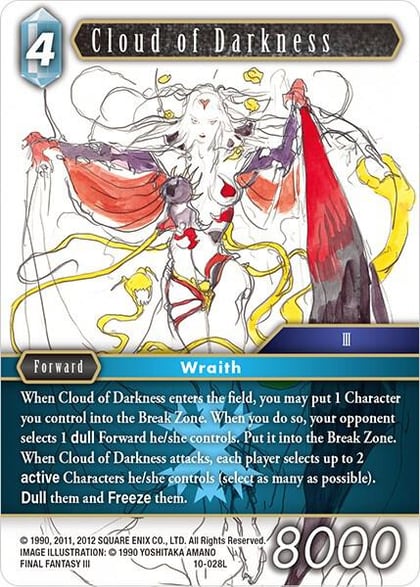 Cloud of Darkness, Opus X 10-028L