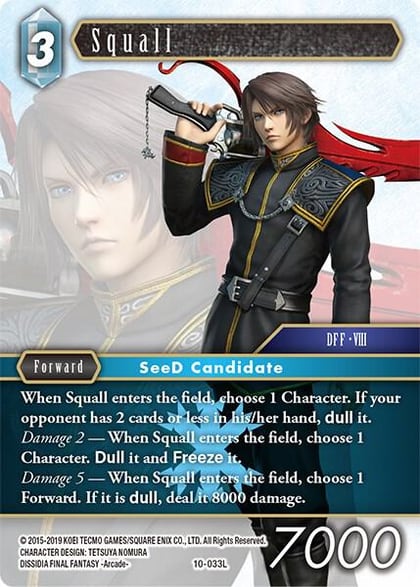 Squall, Opus X 10-033L