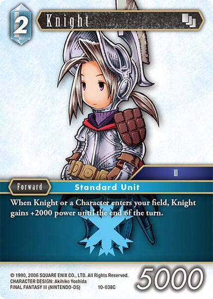 Knight (Luneth), Opus X 10-038C