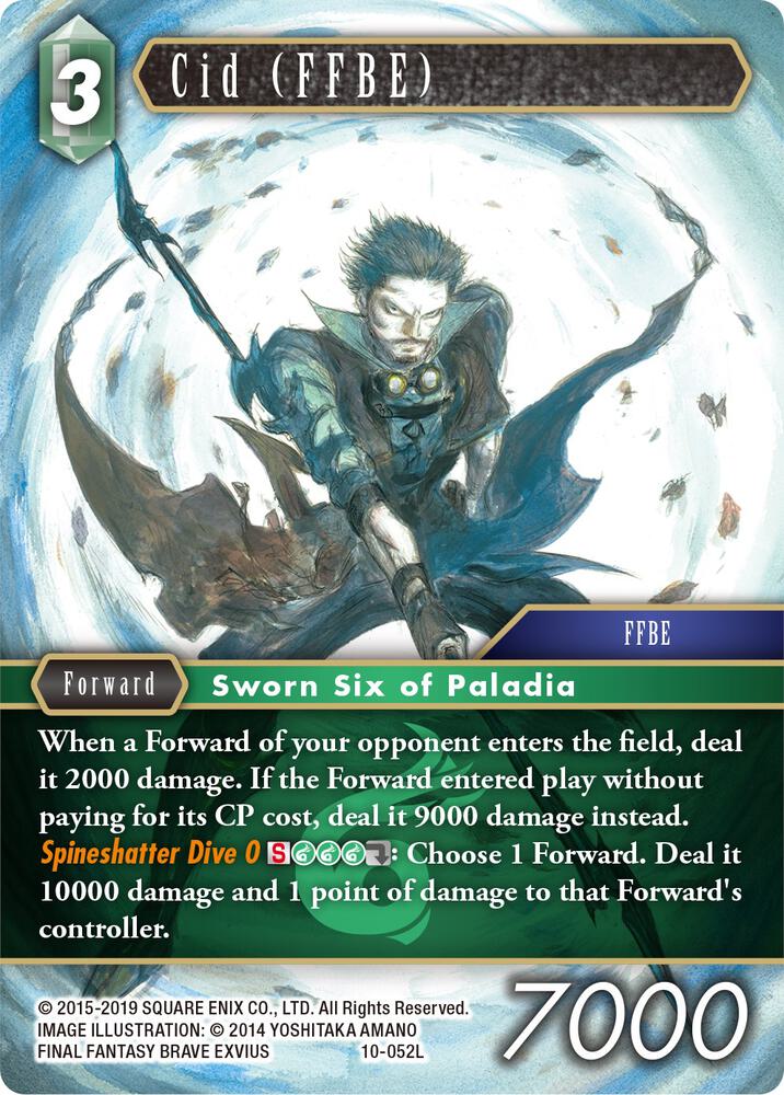 Cid (FFBE), Opus X 10-052L