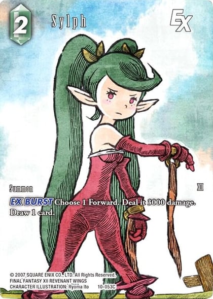 Sylph EX (Full Art), Opus X 10-053C