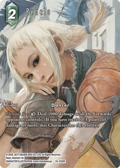 Penelo (Full Art), Opus X 10-058R