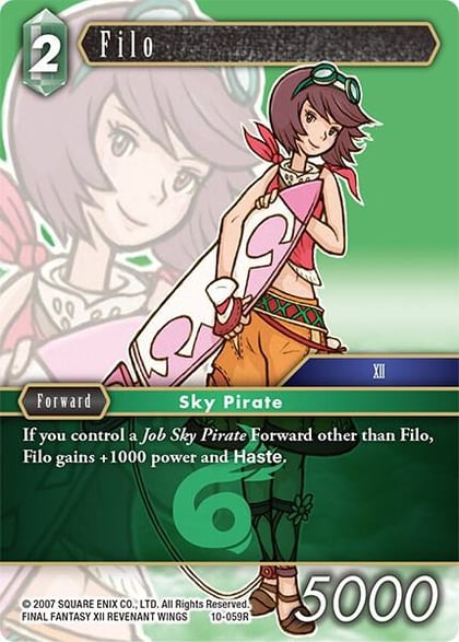 Filo, Opus X 10-059R