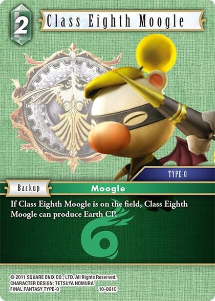 Class Eighth Moogle, Opus X 10-061C