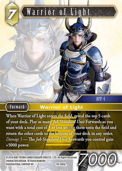 Warrior of Light, Opus X 10-065L