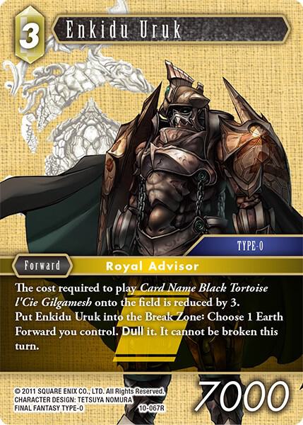 Enkidu Uruk, Opus X 10-067R