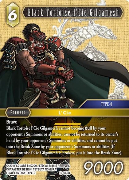 Black Tortoise l'Cie Gilgamesh, Opus X 10-069R