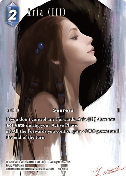 Aria (III) (Full Art), Opus X 10-108R