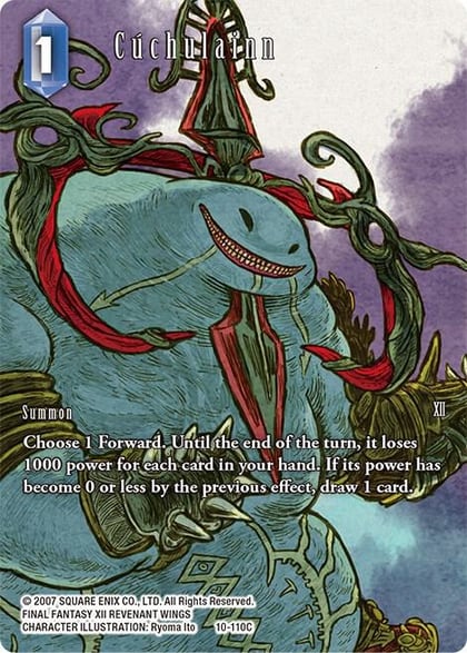 Cuchulainn (Full Art), Opus X 10-110C