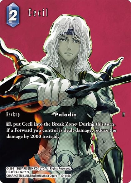 Cecil (Full Art), Opus X 10-115C