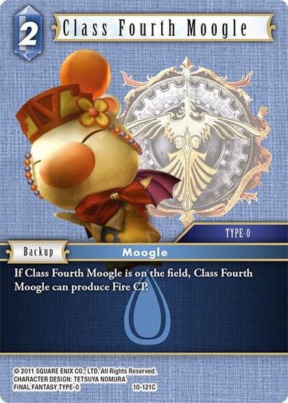 Class Fourth Moogle, Opus X 10-121C