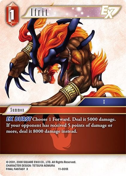 Ifrit EX, Opus XI 11-001R