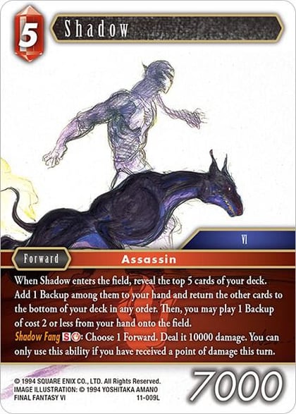 Shadow, Opus XI 11-009L