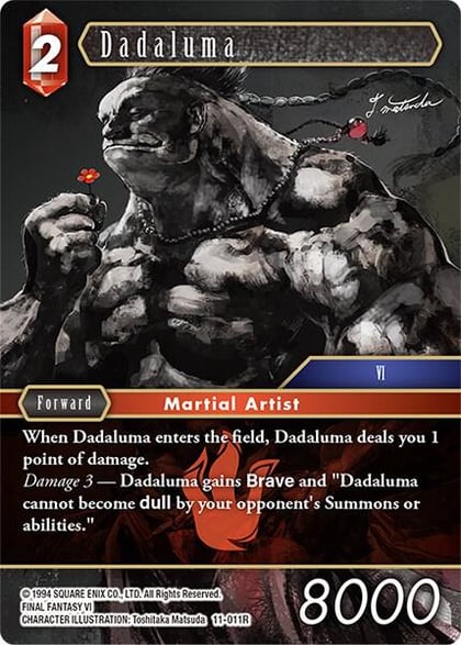 Dadaluma, Opus XI 11-011R