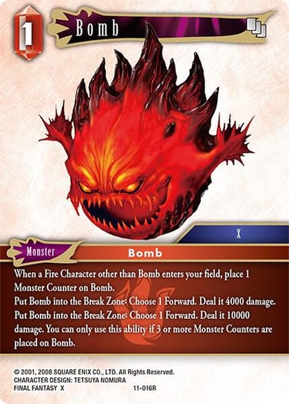 Bomb, Opus XI 11-016R