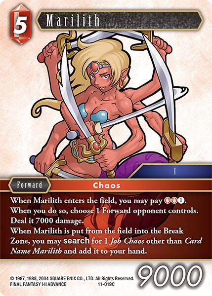 Marilith, Opus XI 11-019C