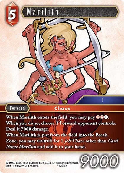 Marilith, Opus XI 11-019C