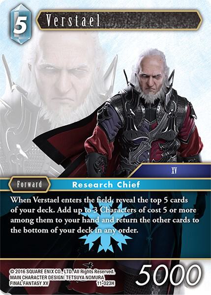 Verstael, Opus XI 11-023H