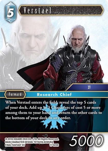 Verstael, Opus XI 11-023H