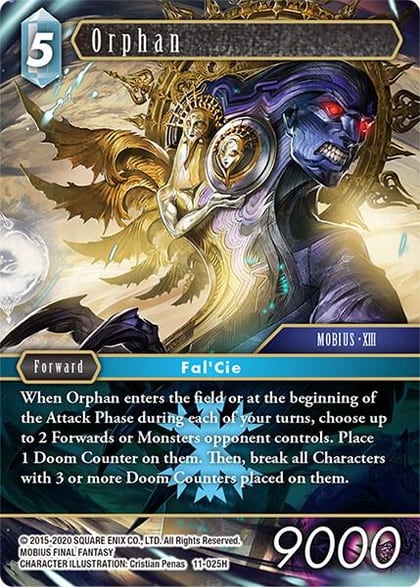 Orphan, Opus XI 11-025H