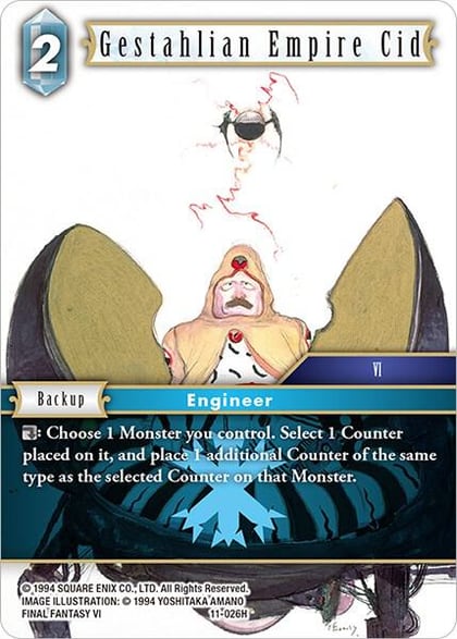 Gestahlian Empire Cid, Opus XI 11-026H