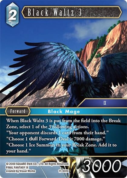 Black Waltz 3, Opus XI 11-031C