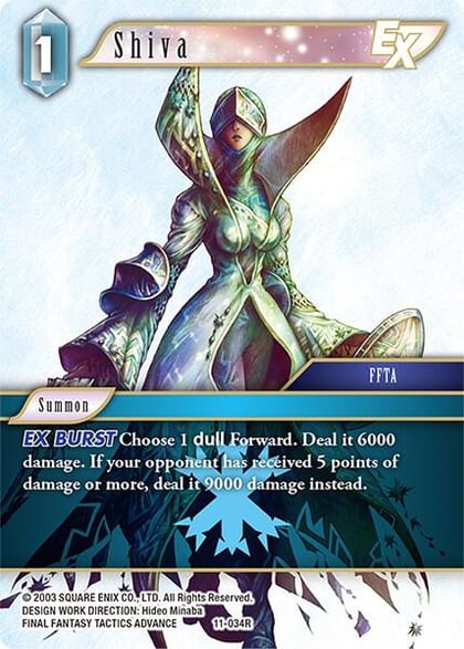 Shiva EX, Opus XI 11-034R