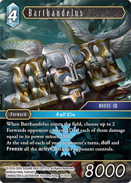 Barthandelus, Opus XI 11-037L