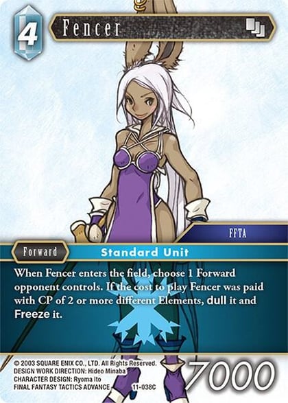 Fencer, Opus XI 11-038C