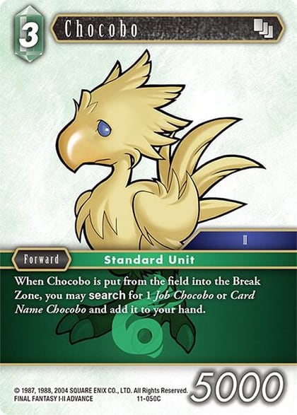 Chocobo, Opus XI 11-050C