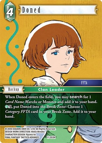 Doned, Opus XI 11-053H
