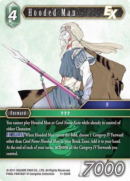 Hooded Man EX, Opus XI 11-054R