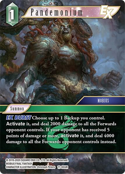 Pandemonium EX, Opus XI 11-055R