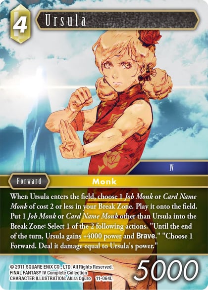 Ursula, Opus XI 11-064L